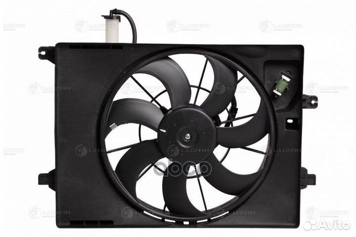 Э/вентилятор охл. с кожухом для а/м Hyundai Cre