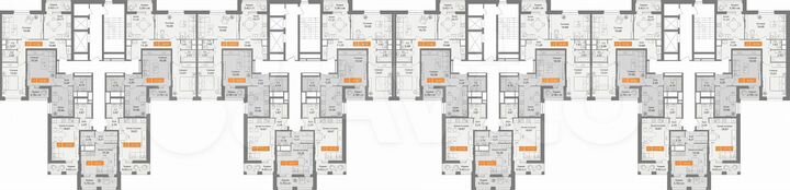 2-к. квартира, 58,6 м², 9/9 эт.