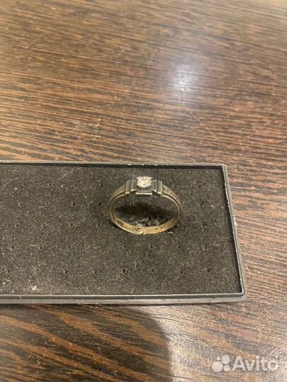 Золотое кольцо 925