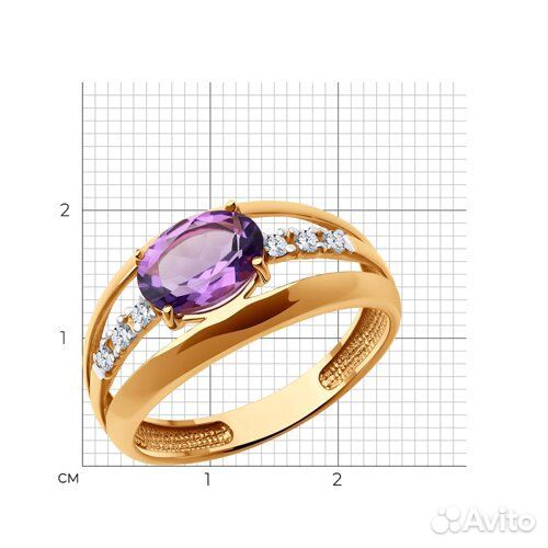 Кольцо sokolov из золота