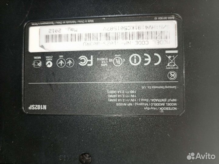 Нетбук samsung n102s