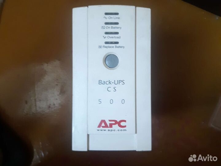 Ибп APC Back- UPS CS 500