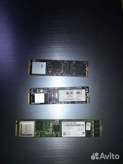 Продам SSD M2 NVMe накопители от 128 Mb до 1 Gb