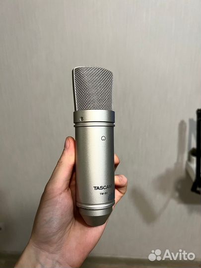 Студийный микрофон Tascam TM-80 + Аксессуары