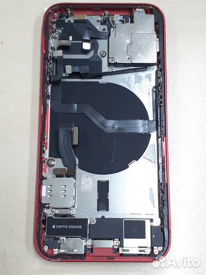Корпус iPhone 12 red product OR со всеми шлейфами