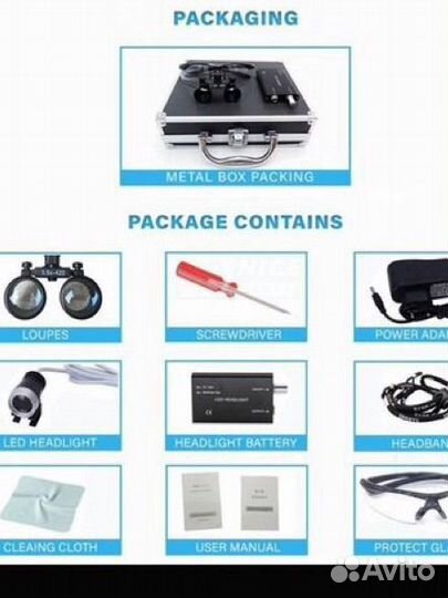 Бинокулярные очки