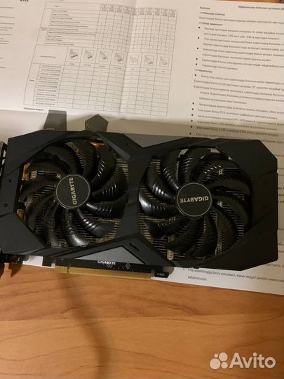 Видеокарта gtx 1060 6gb gigabyte