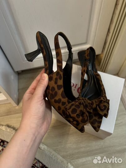 Туфли женские тигровые 37