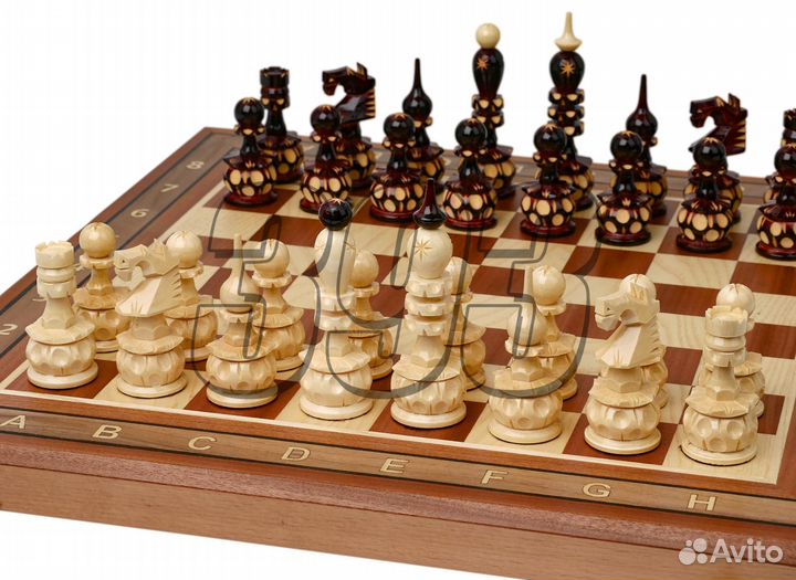 Шахматы, нарды, шашки Персидские махагон (51024)