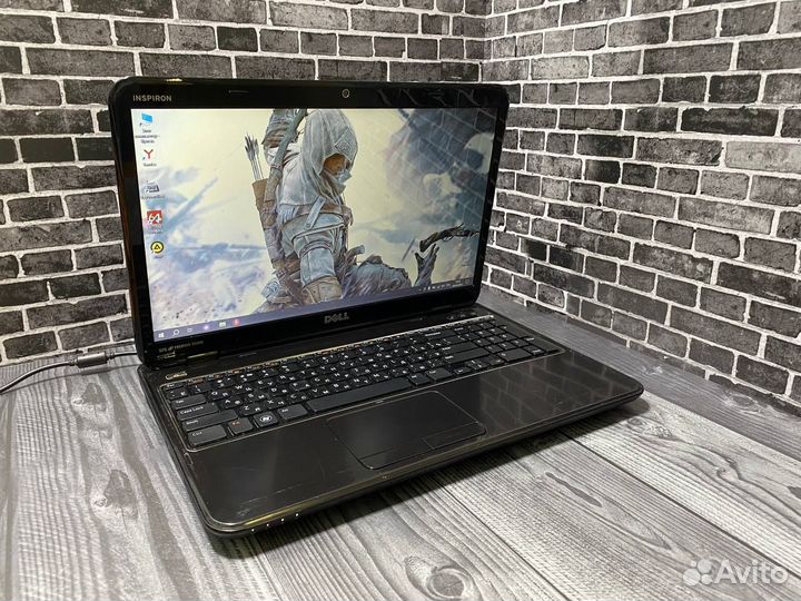 Мощный ноутбук Dell SSD / 4 ядра