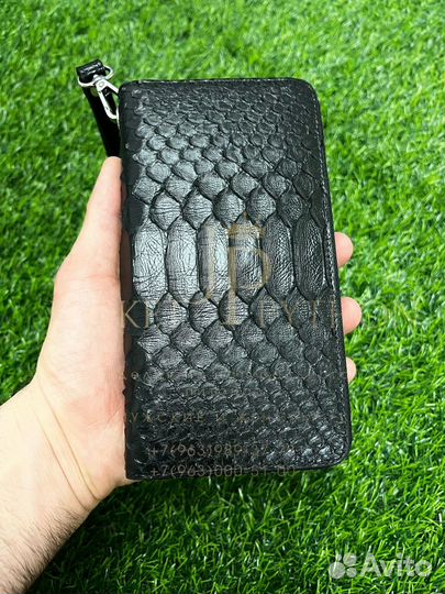 Кошелек из питона женский, мужской