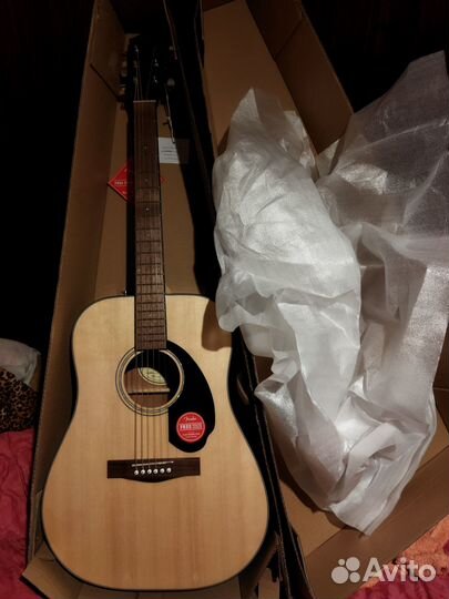 Акустическая гитара fender cd 60