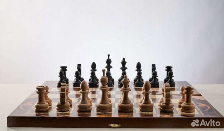 Шахматы, шашки, нарды 3 в1