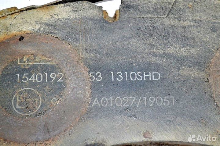 Колодка дискового тормоза iveco Stralis (01.02)