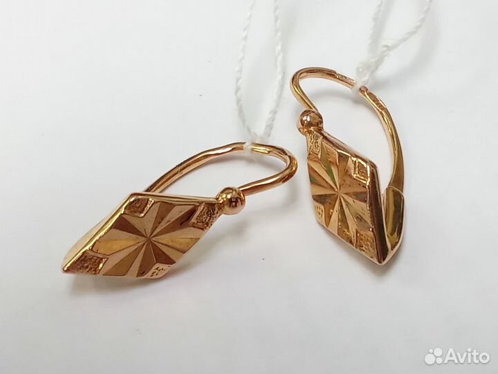 Серьги Золото