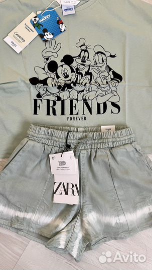 Новый комплект для девочки Zara Mango kids