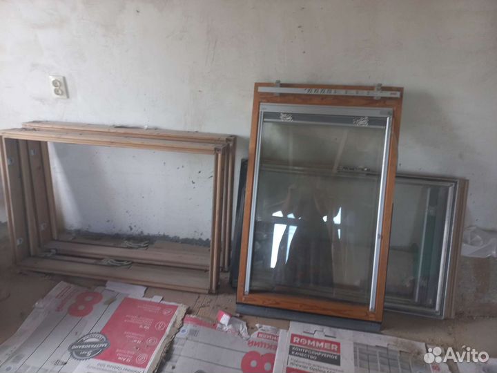 Мансардные окна velux бу