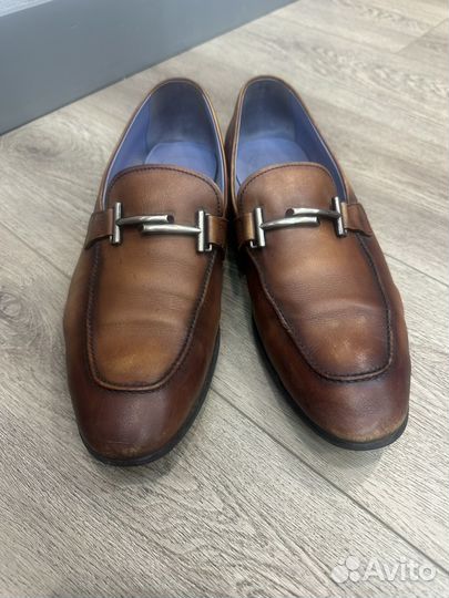 Лоферы мужские натуральная кожа 43