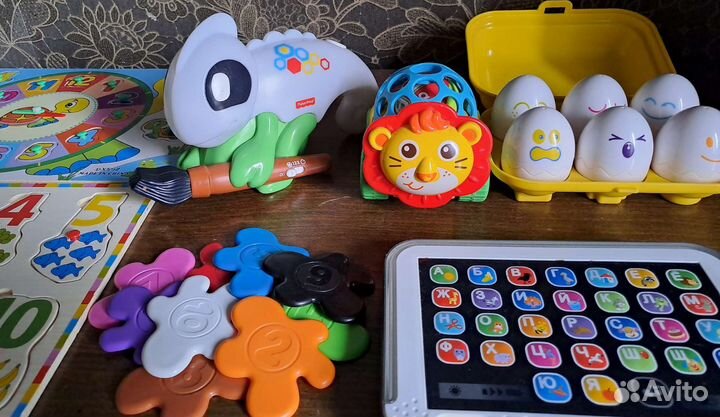 Развивающие интерактивные игрушки (пакетом)