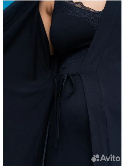 Халат и сорочка для беременных в роддом новые