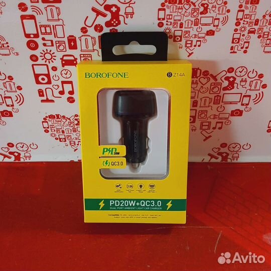 Автомобильная зарядка для телефона. К5