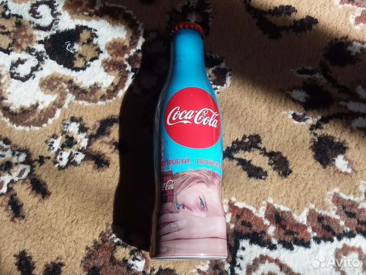 Коллекционная бутылка coca cola