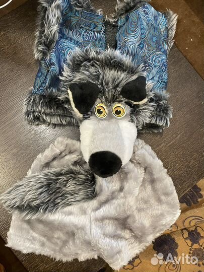 Новогодний костюм волка 98-104