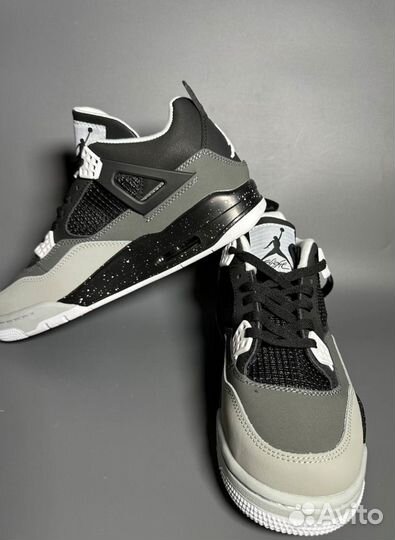 Кроссовки Air Jordan 4 Retro Fear Pack Люкс
