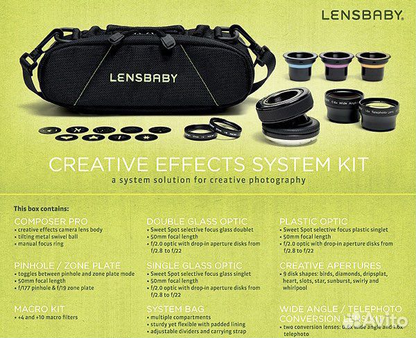 Lensbaby Creative Effects System Kit (для Canon)