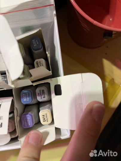 Алкочернила finecolour для маркеров