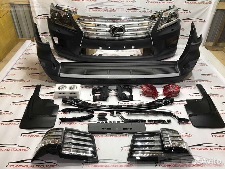 Рестайлинг Lexus LX570 c 07-12г в 12-15г F8187