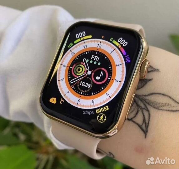 Часы Apple watch 8 stainless steel глянец