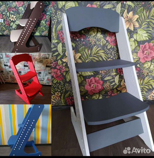 Детский растущий стул новый
