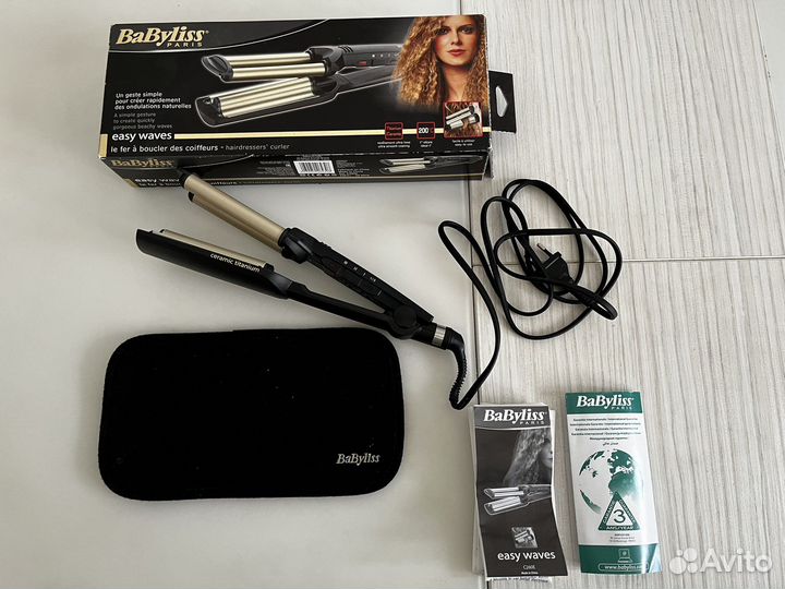 Плойка BaByliss Easy Waves C260E
