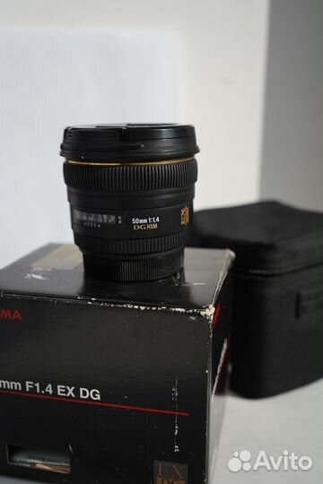 Sigma EF 50mm F1.4 EX DG HSM (Canon)