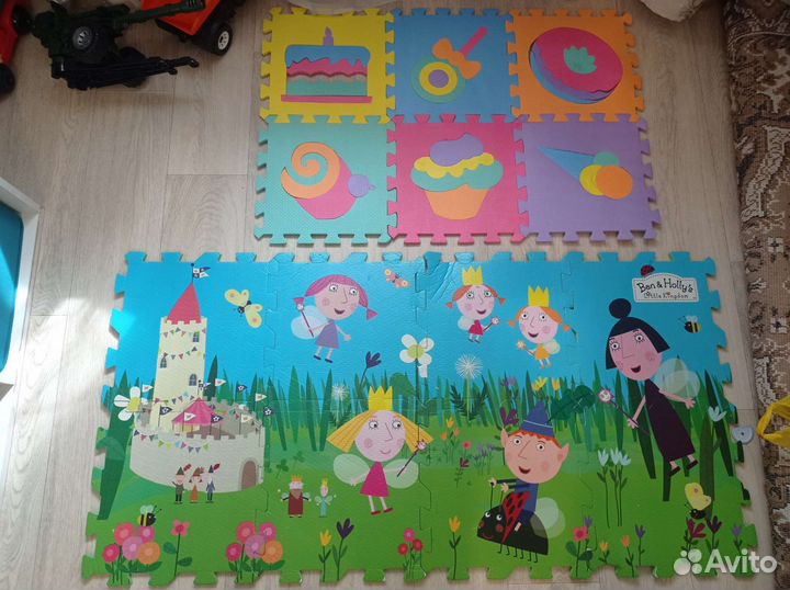 Детский коврик пазл
