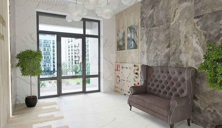 2-к. квартира, 71,5 м², 2/9 эт.