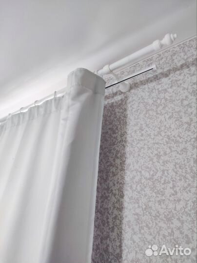Карниз и шторы икеа