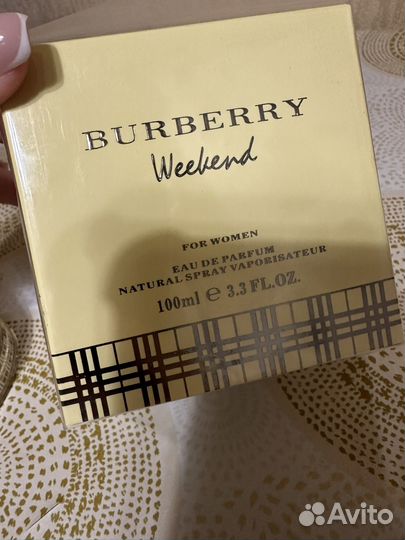 Burberry weekend духи 100ml