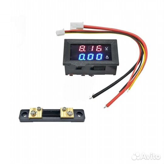 Вольтметр Амперметр Цифровой DC AC Пост.Перем.Тока