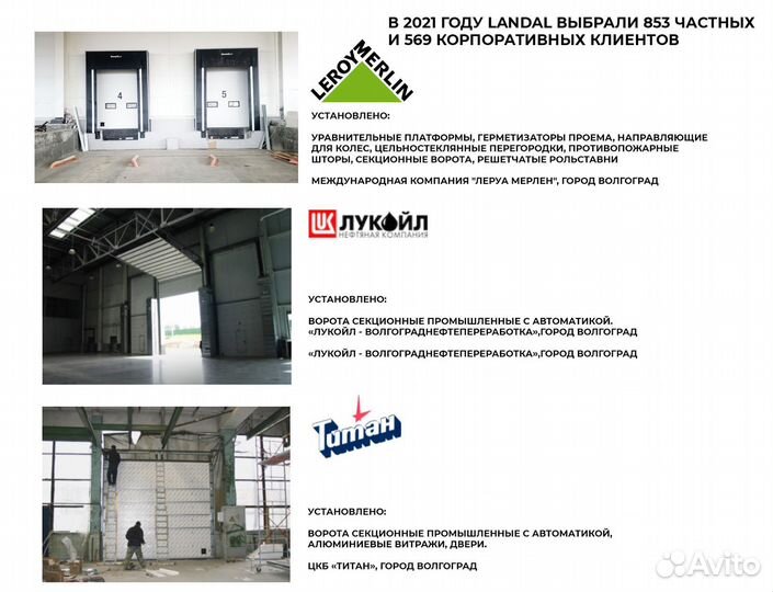 Рольставни на вход