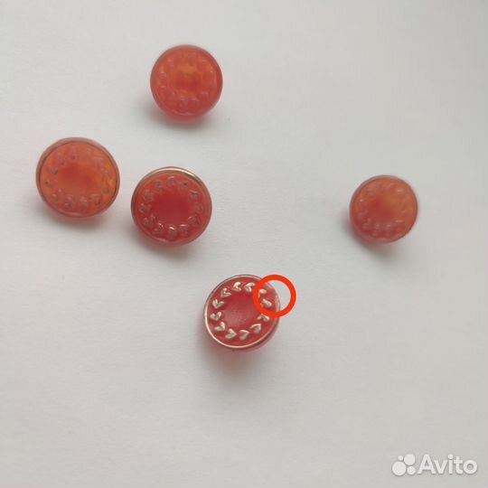 Пуговицы СССР стеклянные