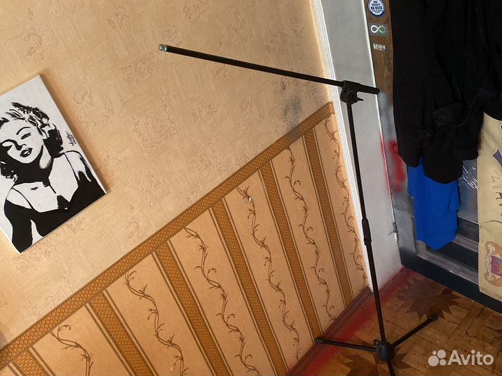 Стойка для микрофона журавль athletic MIC-5C