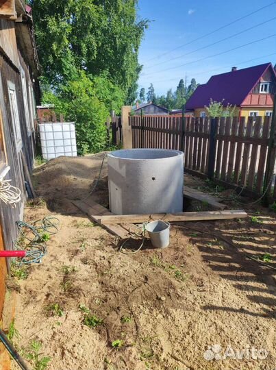 Копка,чистка колодцев. Установка септиков