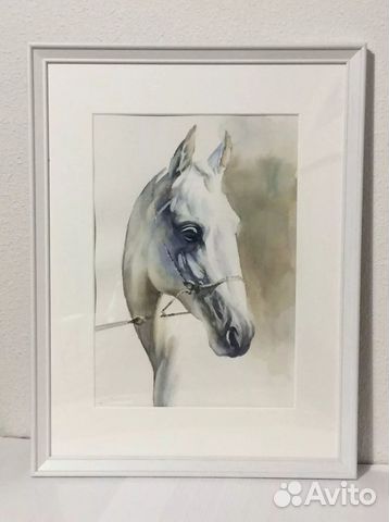 Картины коней маслом на холсте