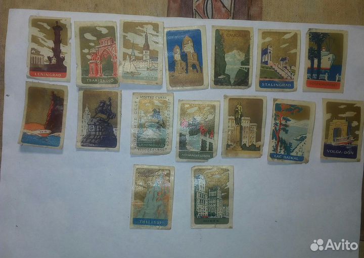 Коллекция спичечных этикеток