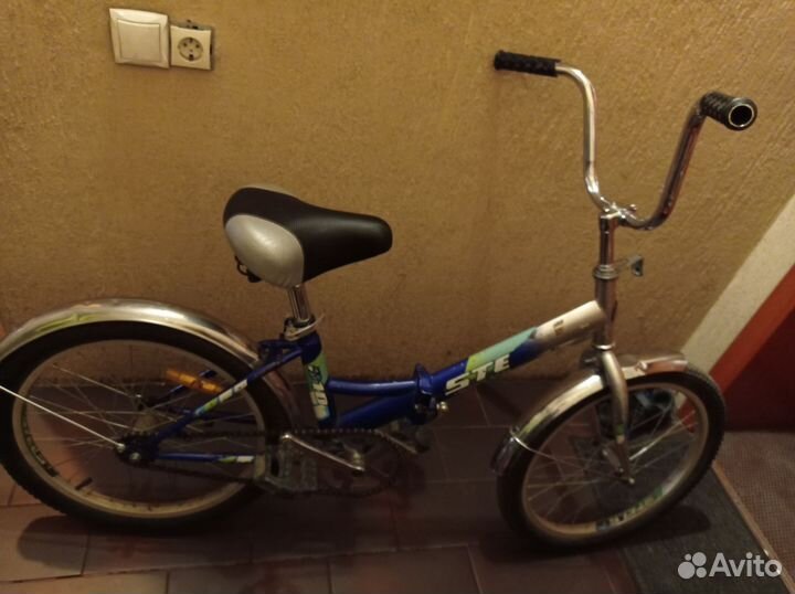 Велосипед stels складной