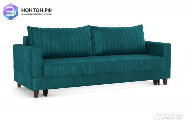 Диван выкатной евромагнат зеленый
