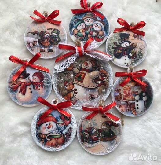 Елочные игрушки сувениры