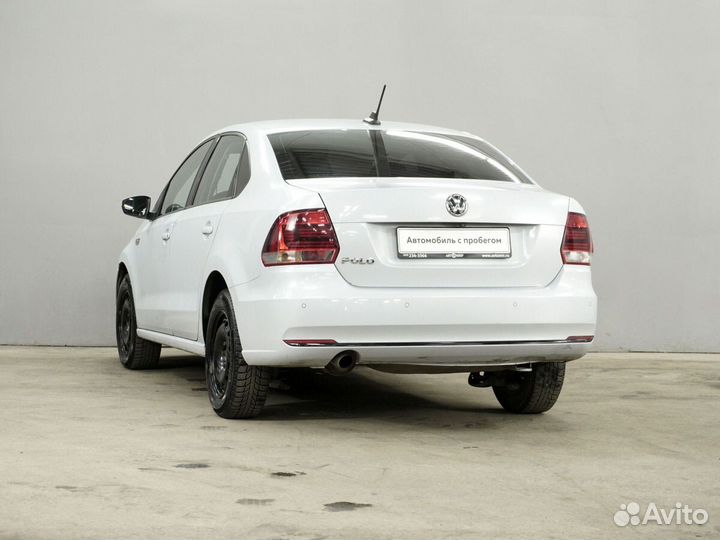 Volkswagen Polo 1.6 AT, 2018, 340 235 км